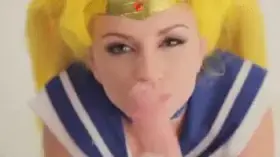 Sailor Moon loves a nice facial