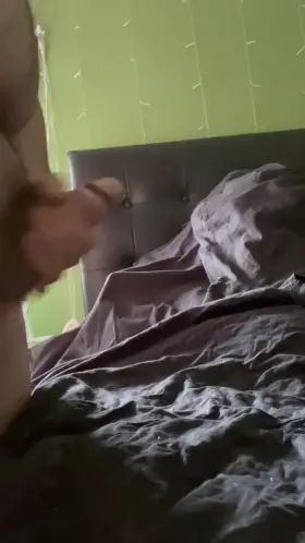 shooting a pretty big load