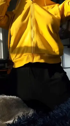 Had to let the girls free, they were so stuffed into my sweater