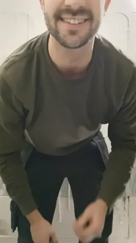 I could use some help unbuttoning my pants.