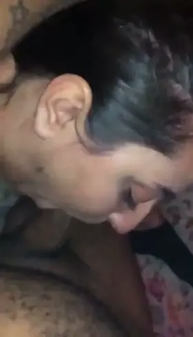 I love when daddy shoves his cock down my throat 😍😍😍