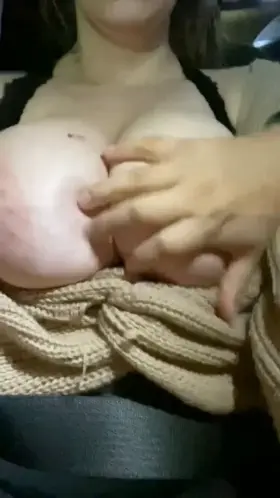 Hubby wanted to get a feel!