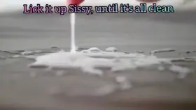 Sissies are Professional Cum Cleaner