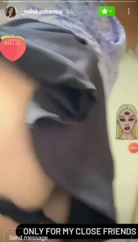 Desi Slut shares hot reel on ig story[SOUND ON]