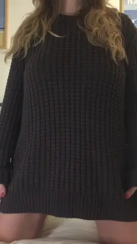 If you ever wondered what British girls hide under their jumper (oc)