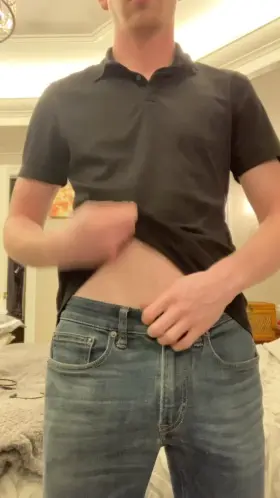 I hope my college students don’t notice my bulge 😳