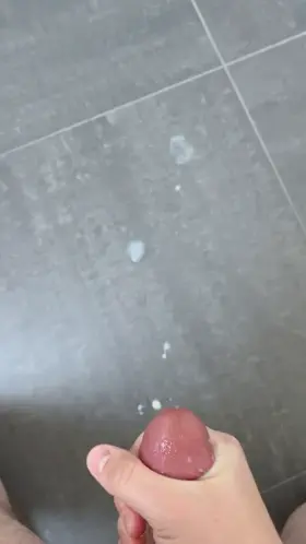 Shooting load from my cut cock