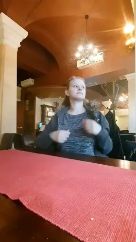 If that guy had walked in a second later, he might have yelled 