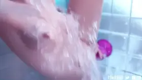 Showering correct way