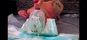 Upside Down Puke Whore