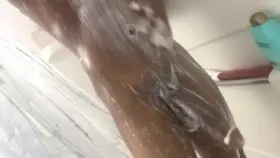 This shower is big enough for the both of us u know?