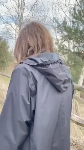 Black cloak with tits [video]