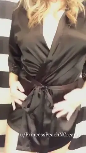 Soft robe and rough sex... what else could you ask for?