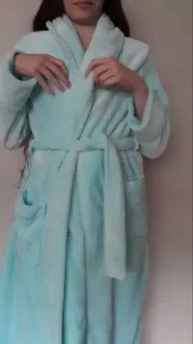 I have a magical robe! Every time I open it, I'm wearing something different