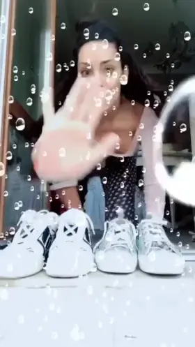 Raffaella Modugno downblouse