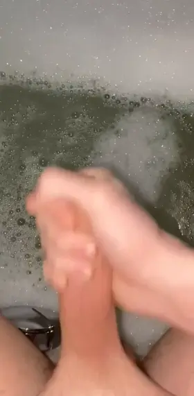 Cumming in my bathtub