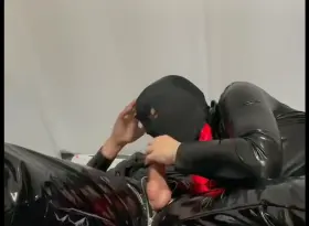 I sucked his dick in my catsuit