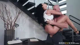 Ariana Marie sexy as fuck in her heels in the office