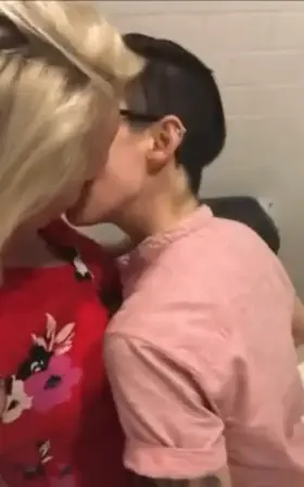 Freeuse Lesbian Licking Porn GIF by imkindofabigdildo