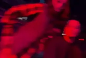 Thunder Rosa showing her ass