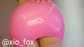 [OC] Wanna rub my latex ass all over you! I love this mini skirt and the way it's sticks to my huge ass