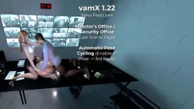 vamX 1.22 - NEW: Pussy Licking, Fingering, West Coast & Scottish Voices, Security Office & Doctor's Office Scenes