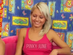 Grace Hartley AKA Annely Gerritsen AKA Pinky June fucks (1 min.)