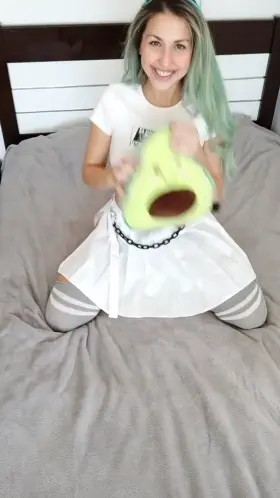 Mr. Guacamole looks really happy for being there lol