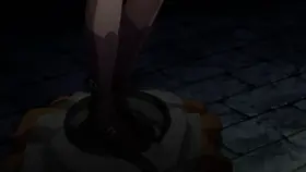 Tarte stripping and posing [The World's Finest Assassin Gets Reincarnated in a Different World as an Aristocrat]