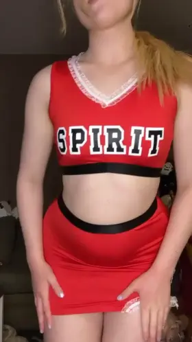 Hope some of you are into college girls in cheerleader outfits
