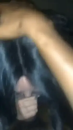 Sucking daddy up real good