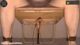 Student has to choose. Orgasm from anal prostate stimulation every 5 min or elector torture when the timer runs out. 🖤Institution X🖤