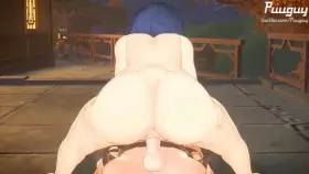 Yelan creampied (Puuguy) [Genshin Impact]