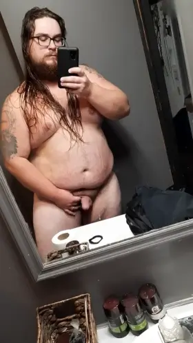 Can I interest you in a chubby guy with long hair?