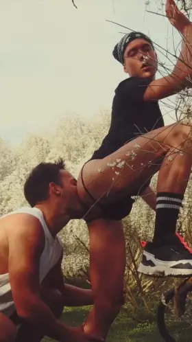 With such ass you have to share..