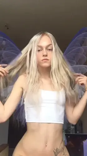 I'll turn into a butterfly for you😘