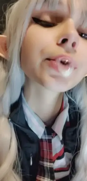 Drooly lil elf school girl needs a master