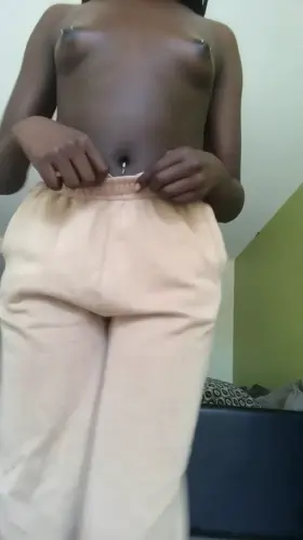 I love wearing baggy clothes so people are pleasantly surprised at how big my booty is