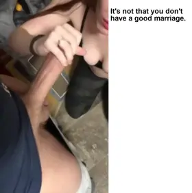 Look at your little hotwife going at that stranger's cock like her life depended on it.