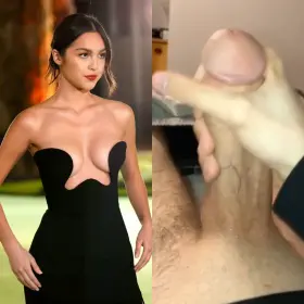 Olivia Rodrigo revealing her perky 18 year old titties, don’t they look so good next to my thick BWC? 😍