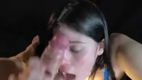 Her hands finish the job