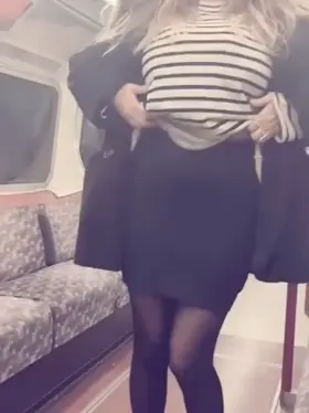 Ghosties on the train