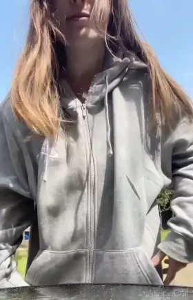 Natural titties in a natural setting :)