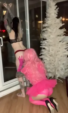 [oc] Eating my ass like a good sissy slut.