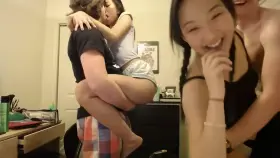 A dream come true for asian cucks, to see their women in the hands of strong white men 😉