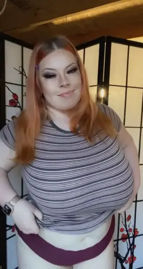 Do the stripes make me look wide?