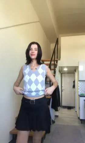 I look like a fucking doll in this school uniform [OC]