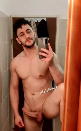 When i'm bored before shower...