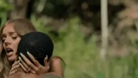 Finding your GF Samara Weaving with your friend away from the campsite…