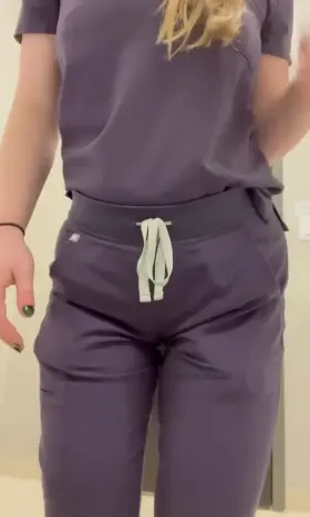 Naughty nurse on the night shift [f]